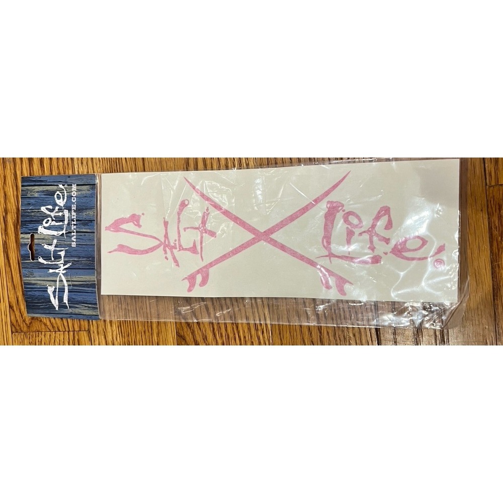 SALT LIFE Surf Board Decal Pink SIGNATURE‎ BOARDS  MEDIUM SAD936MED NEW